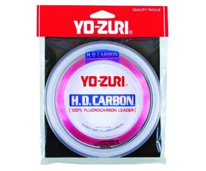 Yo-Zuri H.D. Bobine de Poignet en fluorocarbone 91,4 m Rose 9 kg