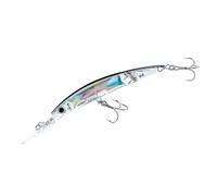 Yo-Zuri Crystal 3D Minnow Deep Diver articulé Leurre, Noir/argenté, 5-1/4 inches