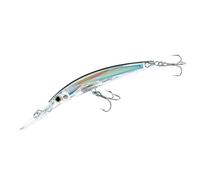 Yo-Zuri Crystal 3D Minnow Leurre coulant, 3d Crystal Minnow Dd 150, noir/argenté