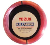 Yo-Zuri Ligne de Ligne HD fluorocarbone - Rose - 27 m - 60 kg