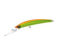 Yo-Zuri R1135-hobg Cristal Minnow Deep Diver Flottant Leurre de Dos, Orange, Doré