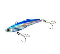 Yo-Zuri R1303-CHB High Speed Vibe, Couleur, Bleu holographique, 130 mm