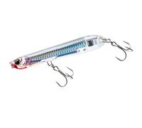 Yo-Zuri R1433-HGSH : 3D Inshore Pencil Popper (F) 135 mm, Ghost Shad