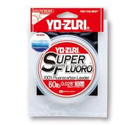 Yo-Zuri Super Fluoro Ligne fluorocarbone Unisexe, Transparent Naturel, 30yd