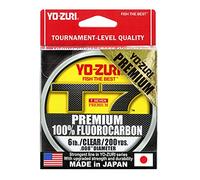 Yo-Zuri T7 Premium 200 m Ligne fluorocarbone Unisexe, Transparent, 200yd