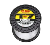 Yo-Zuri T7 Premium 914,4 m Ligne fluorocarbone Unisexe, Transparent, 1000yd