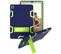 Yoagoal Coque Rigide pour Galaxy Tab S5E, Hybride Protection Antichoc à Double Couche avec Support Kickstand Etui Housse pour Samsung Galaxy Tab S5E 10.5 T720 T725, Bleu&Vert