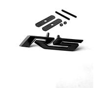Yoaoo® 1 x OEM Noir RS emblème calandre + Autocollant 3D Allloy pour Camaro Chevrolet GM Series Noir Mat