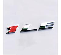 Yoaoo 1x OEM 1LE Emblem Badge Letter Rear Side Compatible with Zl1 1LE 1LE Door Chrome Red