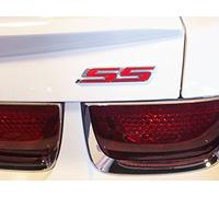 Yoaoo-oem ® 2 pcs OEM Chrome SS des emblèmes Logo Autocollant 3d en métal pour Camaro Chevrolet GM Série