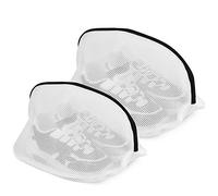 Yoassi Lot de 2 Sac de Lavage pour Chaussure, Filet à Linge avec Fermeture Éclair pour Machine à Laver en Maille Haute Qualité