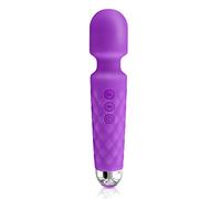 Yoba Vibromasseur Wand Violet 20 Vitesses Waterproof USB