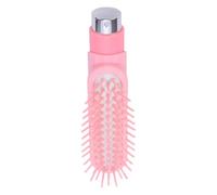 Yobadam Brosse à Cheveux avec Vaporisateur de Brouillard D'eau, Outil Démêlant Hydratant Portable pour Coiffage en Déplacement Rose 1 Pièce