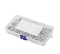 Yobadam Écrous à Cage avec Vis M5*16 pour Cadres Quadratiques | Haute résistance à l\'usure, résistant à la corrosion, installation facile, compatibilité universelle, adapté aux véhicules