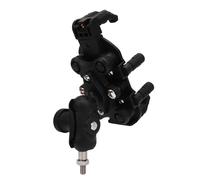 Yobadam Support Téléphone Moto pour Motos, Support à 8 Griffes | Antivol, amortisseur de chocs, support de rotule M8 réglable à 360° pour les cyclistes
