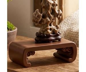 Yobadam Table Vintage Miniature au Design élégant pour Présentoirs et Collectionneurs de bonsaï dans Un Style en Résine Légère (Table Console)