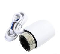 YobiLife Actionneur électrique normalement ouvert, 230 V, actionneur de chauffage au sol, valve M30 x 1,5 mm pour radiateur efficace (fil d'aluminium)