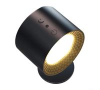 YobiLife Applique murale LED rechargeable et sans fil avec télécommande, 3 températures de couleur à intensité variable, rotation magnétique à 360 ° pour éclairage mural (4)