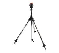 YobiLife Arroseur à trépied rotatif pour jardin - Arrosage automatique à 360 degrés - Trépied réglable en acier inoxydable