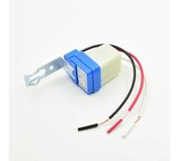 YobiLife AS-10 Interrupteur de commande de lumière 12 V avec capteur crépusculaire, marche/arrêt automatique pour lampadaire, lampe de jardin, lampe de porche, boîtier résistant aux intempéries