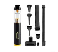 YobiLife Aspirateur de voiture sans fil à forte aspiration 25 dB silencieux à main avec batterie 2200 mAh pour le nettoyage de la maison