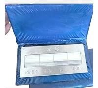 YobiLife Bloc d'échantillon de comparaison de la rugosité des tours en alliage de nickel pour l'inspection du travail des métaux et l'évaluation de la qualité d'usinage CNC pour les applications de