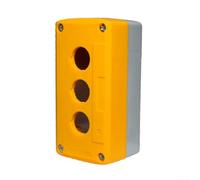 YobiLife Boîtier d'interrupteur à bouton-poussoir industriel | 1 million de cycles électriques | Câblage sécurisé des bornes à vis | Diamètre de montage de 22 mm | Pour les environnements difficiles