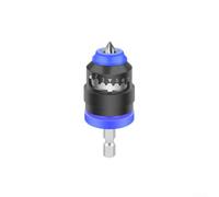 YobiLife Butée de profondeur réglable pour forets de 2 à 8 mm Outil de positionnement conique en métal (bleu et noir)