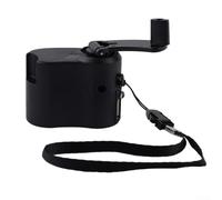 YobiLife Chargeur manuel USB à manivelle générateur de dynamo pour téléphone portable d'urgence 5,5 V 300 - 600 mA portable voyage extérieur utilisation professionnelle 1 pièce