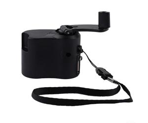 YobiLife Chargeur manuel USB à manivelle générateur de dynamo pour téléphone portable d'urgence 5,5 V 300 - 600 mA portable voyage extérieur utilisation professionnelle 1 pièce