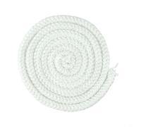 YobiLife Corde à feu pour poêle à bois, verre, joint noir 10 mm x 2 m, joint de corde de brûleur à bûches résistant à la chaleur, kit de joint d'étanchéité pour brûleur à bois pour installation à