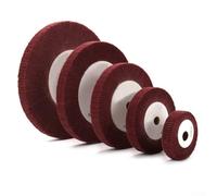 YobiLife Disque abrasif non tissé pour polissage et meulage de différentes finitions en métal et bois 300 mm