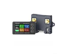 YobiLife Écran couleur haute précision Coulomb mètre Tension de la batterie Moniteur de courant 6-60 V 1 mA Résolution pour affichage de l'alimentation au lithium