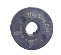 YobiLife Écrou hexagonal à bride pour meuleuse d'angle N484249 pour DeWalt DCG413 DCG414 DCG418 1 pièce de fixation en métal