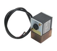 YobiLife Électrovanne de compresseur d'air avec clapet anti-retour d'échappement, design d'huile silencieuse, construction en plastique et métal pour équipement d'atelier compact, filetage intérieur