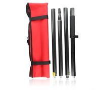 YobiLife Ensemble de poteaux de 2 m de long en fibre de carbone avec 4 sections modulaires pour une utilisation GPS (2 m)