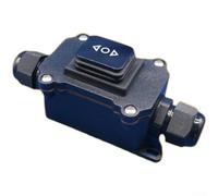 YobiLife Interrupteur à bascule momentané DPDT étanche IP67, 30 A 250 V, bateau marin à réinitialisation automatique pour interrupteur à bascule, interrupteur robuste pour pompe de cale et contrôle de
