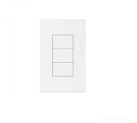 YobiLife Interrupteur mural intelligent pour modèles Zigbee 2C 3C 10 A Canal Prend en charge l'intégration Open Source via eWeLink et Home-Assistant (3 gangs)