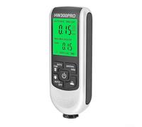YobiLife Jauge d'épaisseur de peinture compatible avec HW-300PRO, outil de mesure à induction électromagnétique, résolution de 0,01 mm, pour inspection des revêtements automobiles et industriels (noir