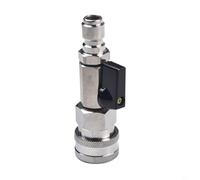 YobiLife Kit de robinet à boisseau sphérique haute pression, raccords rapides de 3/8" pour pulvérisateurs, buses, pompes et tuyaux, 4500 PSI