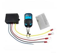 YobiLife Kit de télécommande de treuil sans fil 12-24 V CC IP65 étanche récepteur RF avec longue portée pour récupération SUV compatible avec Tuff Stuff, Warn, Ramsey, Superwinch, Smittybilt, Gorilla