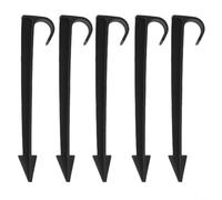 YobiLife Lot de 100 piquets de jardin avec tuyaux de 16 mm et 20 mm et tuyaux en argile PE 1/2 3/4, longue durabilité, ancrage de tuyau pour ligne d'irrigation goutte à goutte, tuyau d'arrosage (20 mm