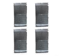 YobiLife Lot de 4 brosses d'escalade de rechange pour nettoyeur robotique Dolphin Pool 6101641-R2 avant et arrière Gris 30 x 17,5 x 2 cm