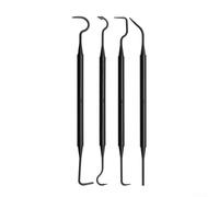 YobiLife Lot de 4 médiators multifonctions en nylon à double extrémité pour aérations, crevasses et tissus d'ameublement