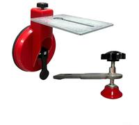 YobiLife Outil de nivellement de carrelage avec support à ventouse pour travaux de bricolage et pose d'angle Rouge