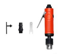 YobiLife Perceuse pneumatique 3/8, perceuse à air réversible réglable 2000 tr/min, outil industriel en métal portatif avec entrée d'air de 6,35 mm pour atelier (1)