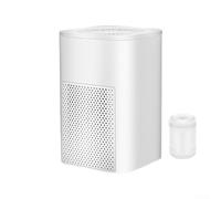 YobiLife Purificateur d'air portable, doté d'un filtre HEPA essentiel contre la pollution intérieure dans différents paramètres (blanc)