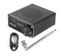 YobiLife Récepteur multibande portable ATS-20+ Si4732 FM AM pour MW SW SSB, pour écran OLED, batterie rechargeable 800 mAh, pour interface d'antenne SMA, sortie audio casque 3,5 mm