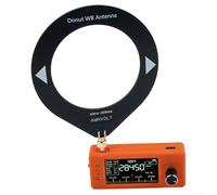 YobiLife SI4732 Récepteur radio 0,5 à 108 MHz Full Band AM FM LSB Modes USB avec écran couleur IPS de 1,9", batterie 800 mAh et antenne en boucle portable, interface de charge de type C, compatible