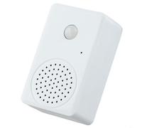 YobiLife Sonnette à détecteur de mouvement, pour entrée de magasin d'affaires, alarme de bienvenue, détection infrarouge jusqu'à 6 m, alerte enregistrable (1 pièce)